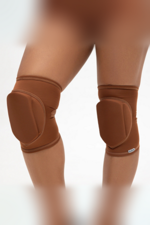 QUEEN WEAR - Classic Knee Pads - Nude Moka
