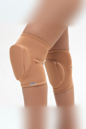 QUEEN WEAR - Genouillères classiques - Nude Caramel