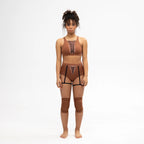 QUEEN WEAR - Genouillères classiques - Nude Moka