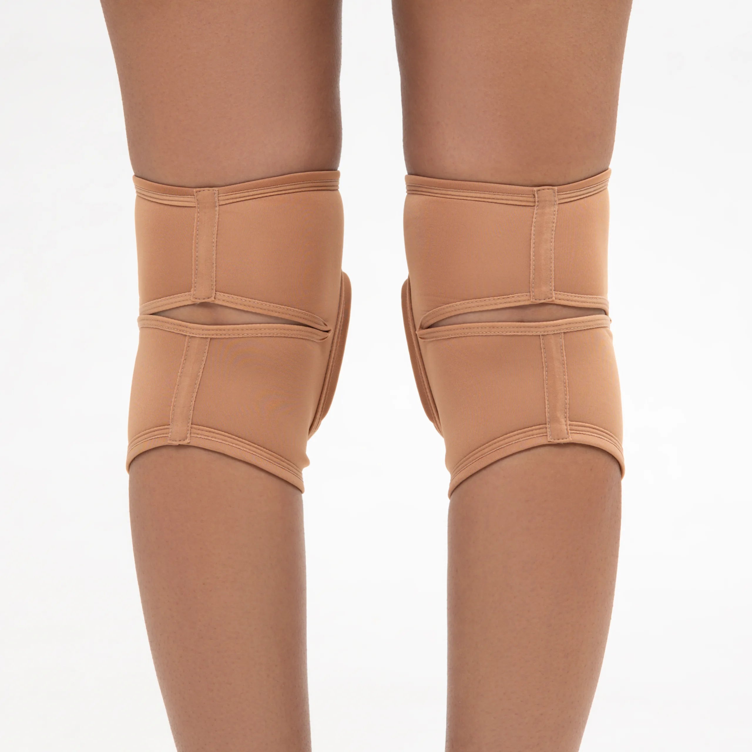 QUEEN WEAR - Genouillères classiques - Nude Caramel