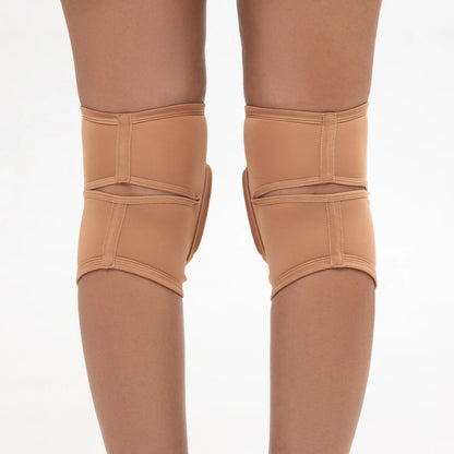 QUEEN WEAR - Classic Knee Pads - Nude Caramel