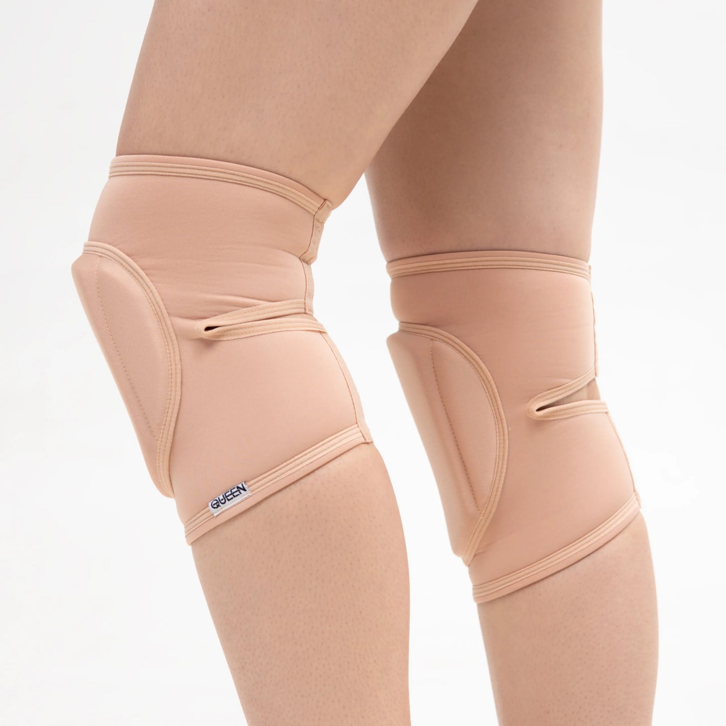 QUEEN WEAR - Classic Knee Pads - Nude Latte