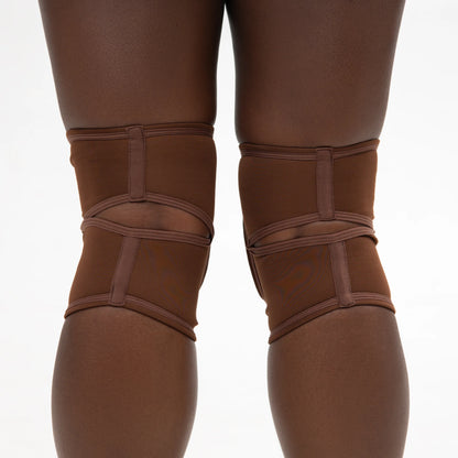 QUEEN WEAR - Classic Knee Pads - Nude Cacao