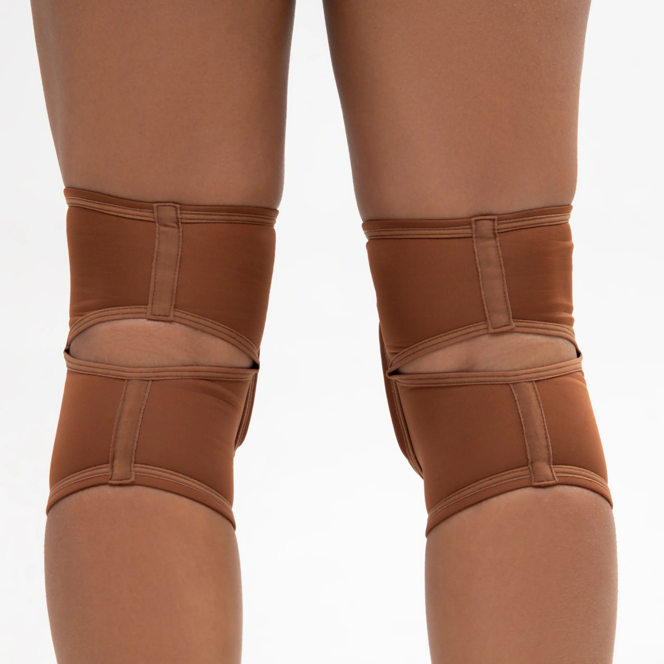 QUEEN WEAR - Genouillères classiques - Nude Moka