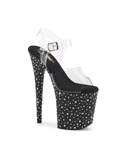 PLEASER - Stardance - 808 - Black 