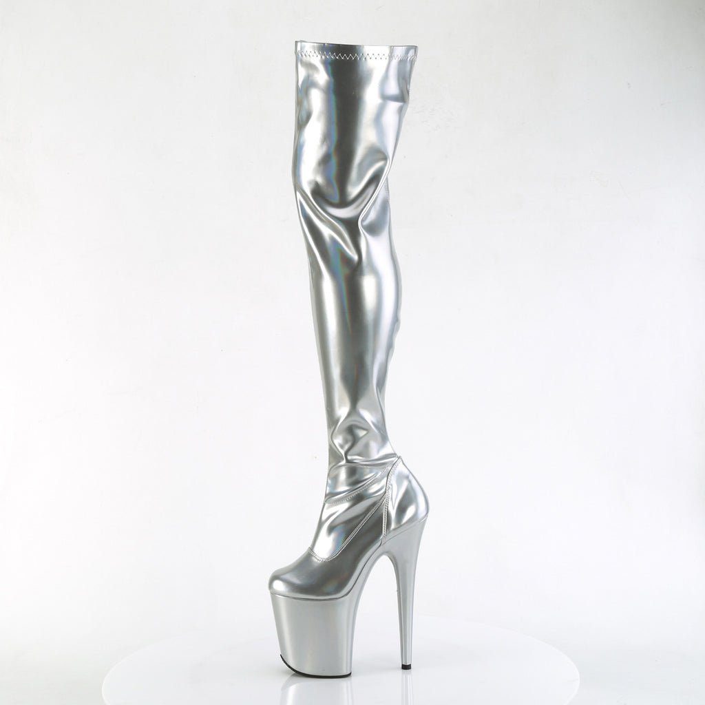 PLEASER - Flamingo - 3000HWR - Argenté