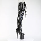 PLEASER - Flamingo - 3021GP - Noir Glitter