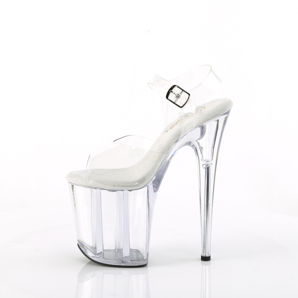 PLEASER - Flamingo - 808 - Clear