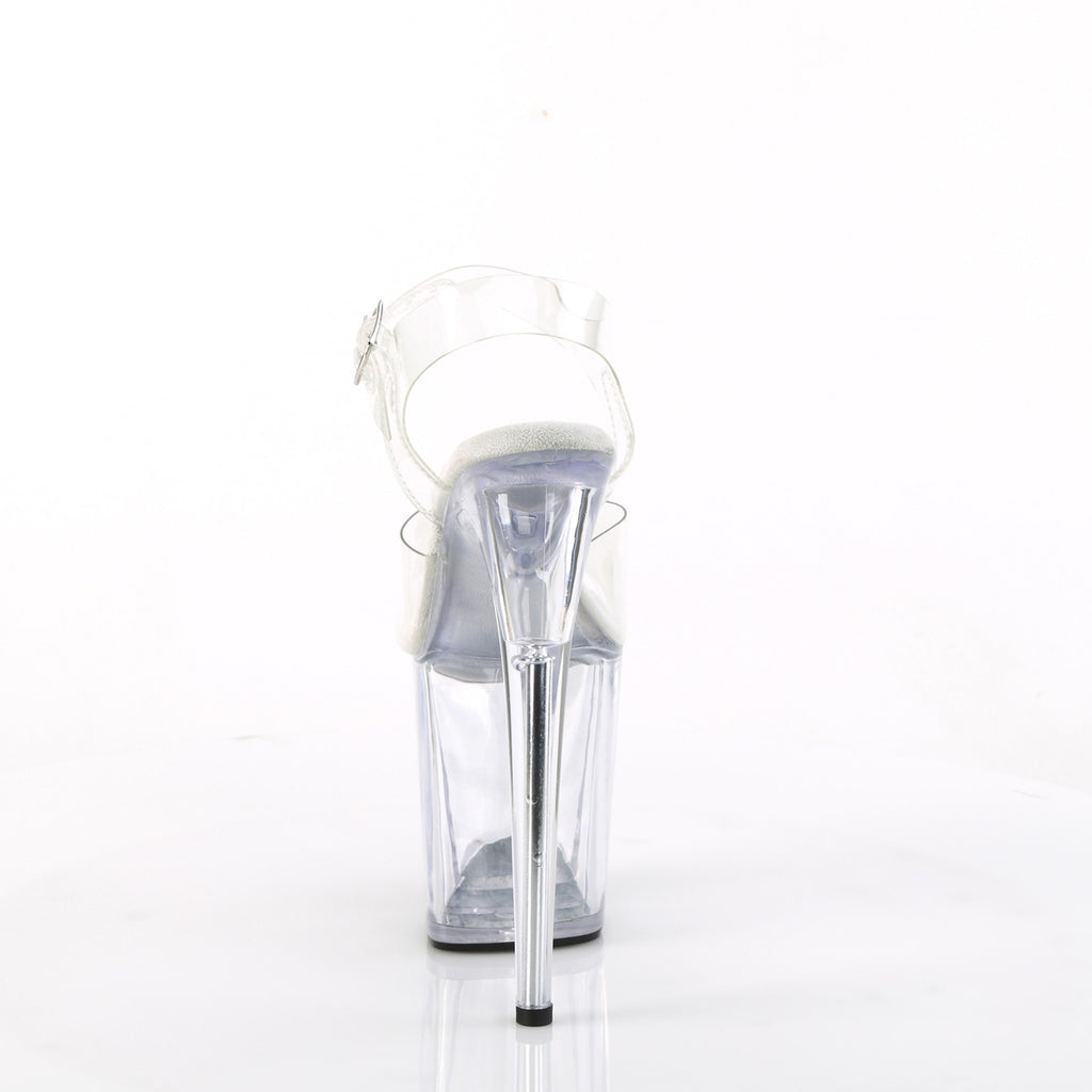 PLEASER - Flamingo - 808 - Clear