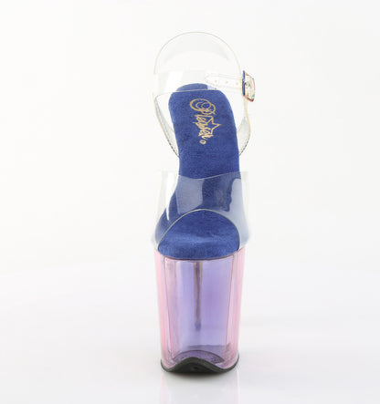 PLEASER - Flamingo - 808HT - Blue Multi Tinted