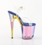 PLEASER - Flamingo - 808HT - Blue Multi Tinted
