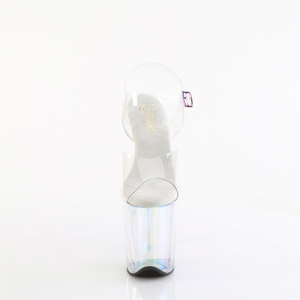 PLEASER - Flamingo - 808HT - Clear Holo Tinted
