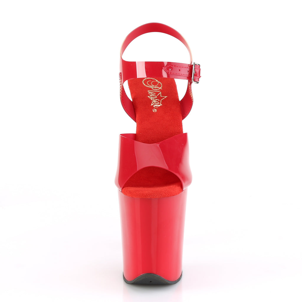 PLEASER - Flamingo - 808N - Jelly-like - Rouge