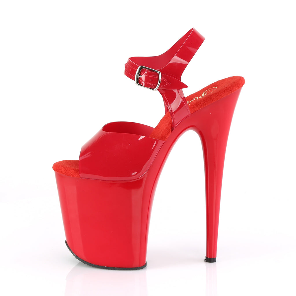 PLEASER - Flamingo - 808N - Jelly-like - Rouge
