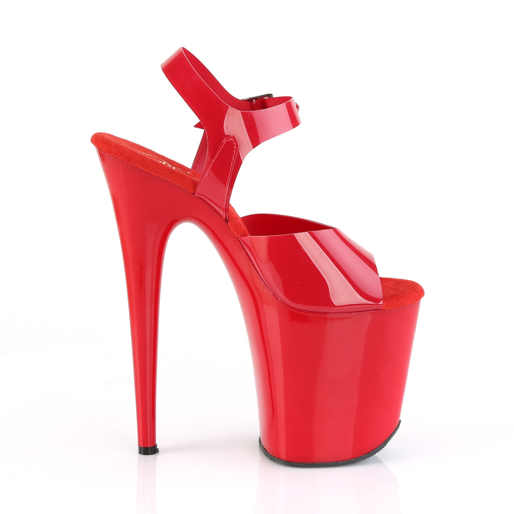 PLEASER - Flamingo - 808N - Jelly-like - Rouge