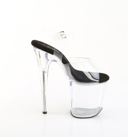 PLEASER - Flamingo - 808prem - Clear/Noir