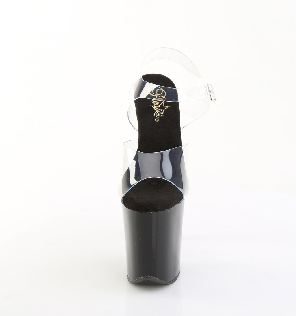 PLEASER - Flamingo - 808prem -  Noir