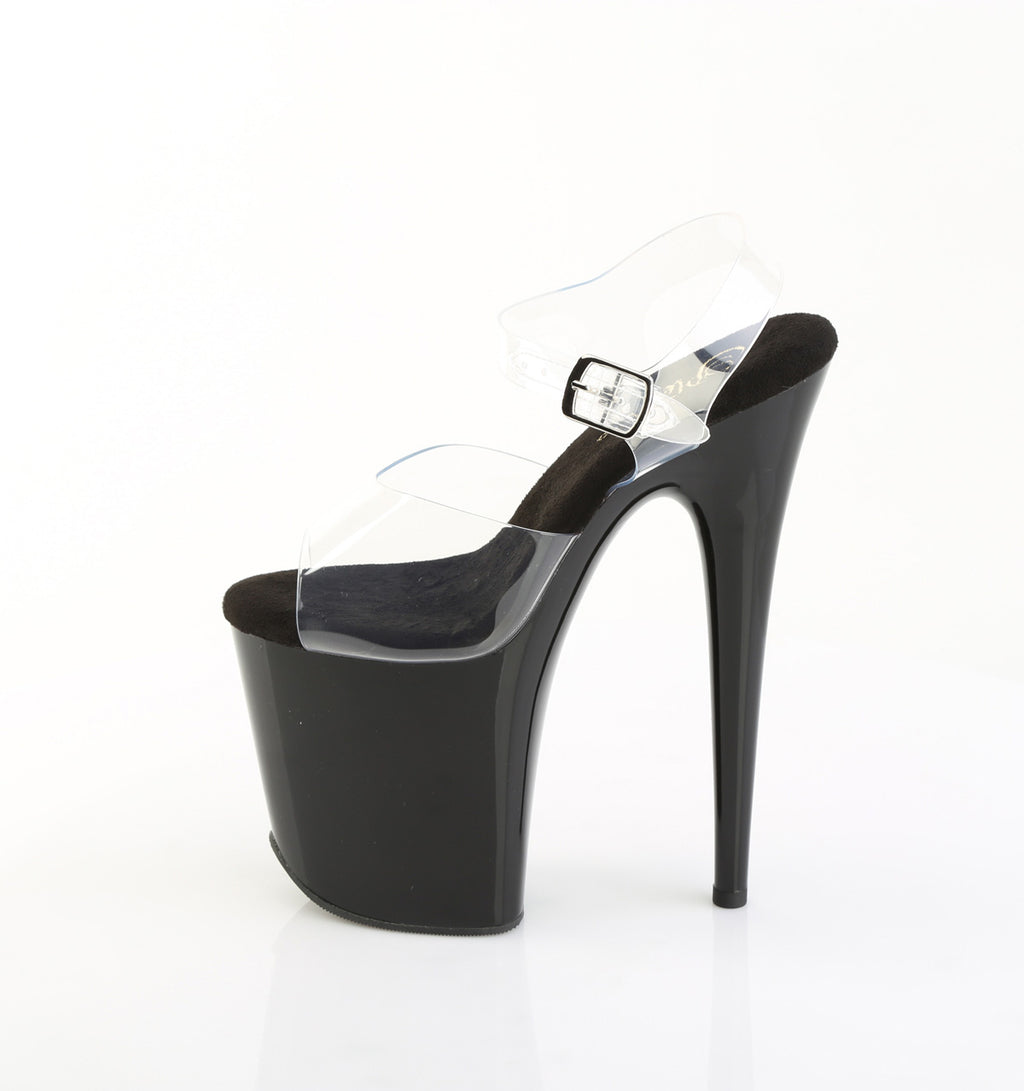 PLEASER - Flamingo - 808prem -  Noir