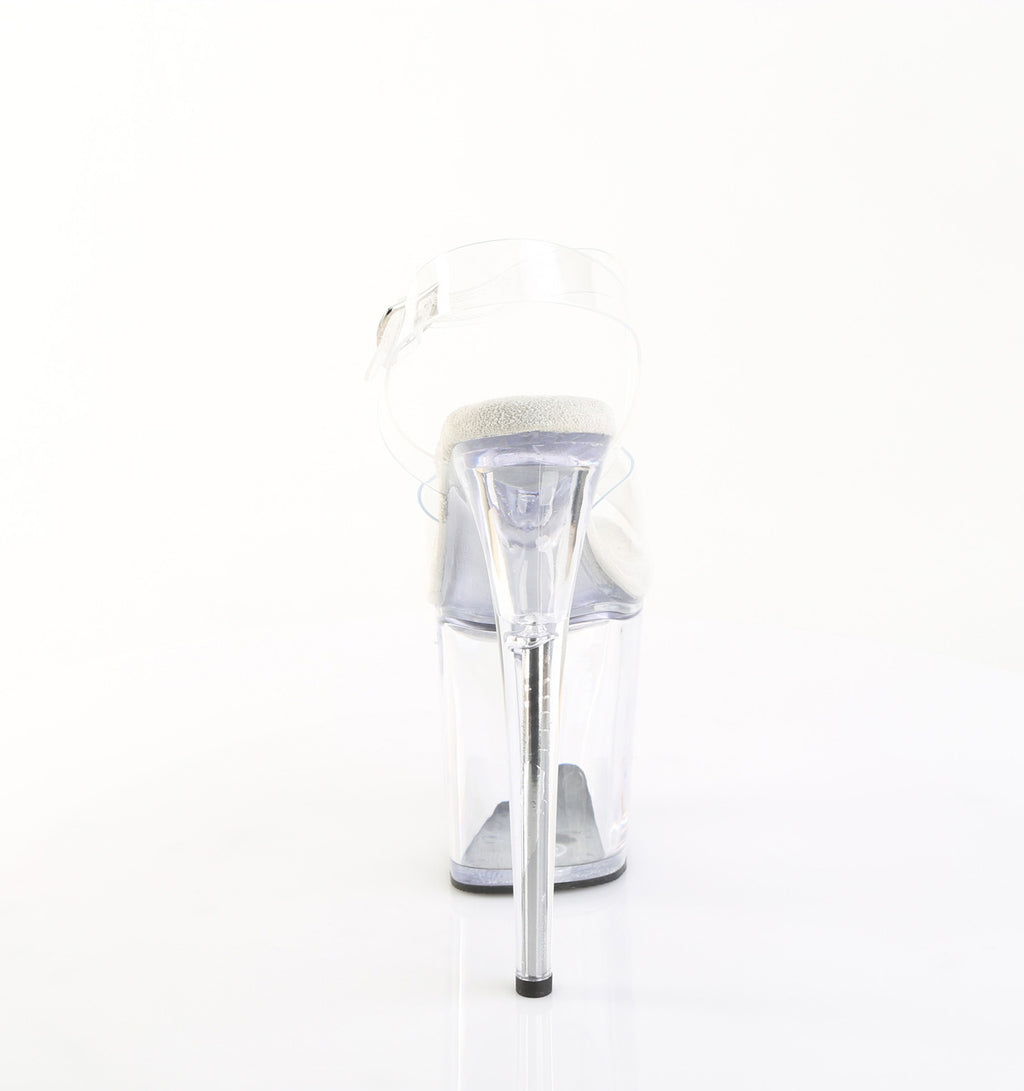 PLEASER - Flamingo - 808prem - Clear/Blanc