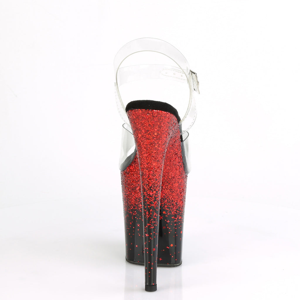 PLEASER - Flamingo - 808SS - Rouge