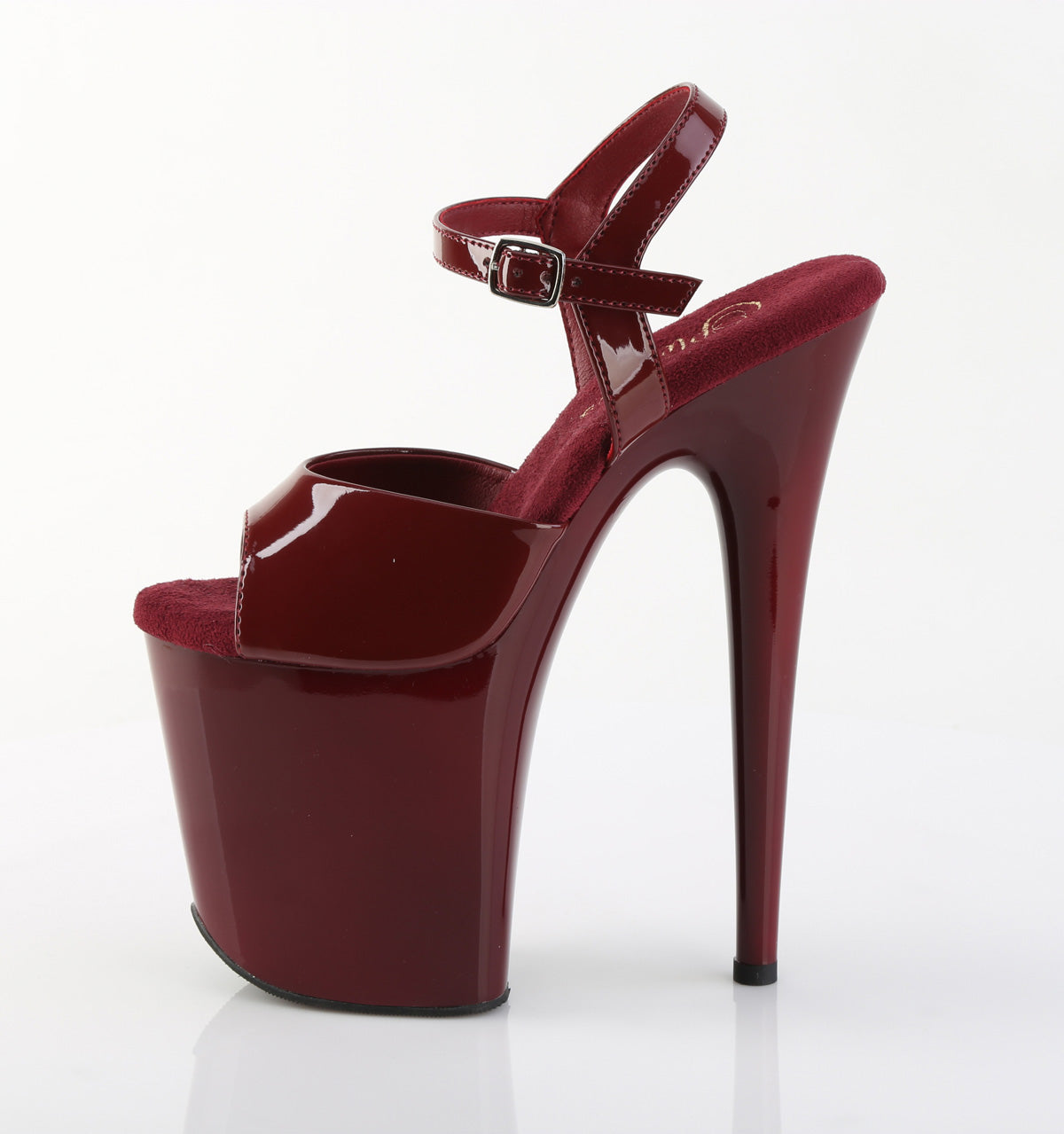 PLEASER - Flamingo - 809 - Burgundy 