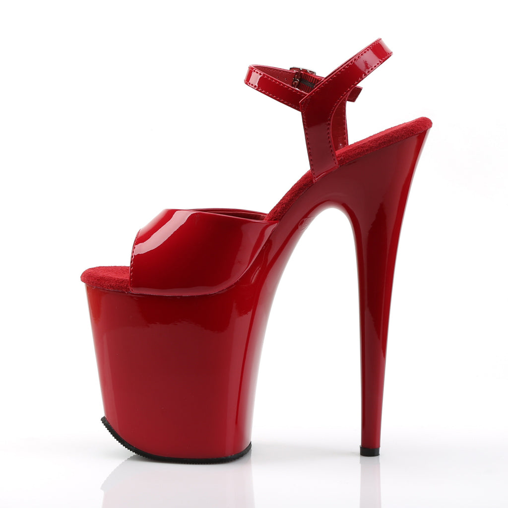 PLEASER - Flamingo - 809 - Rouge