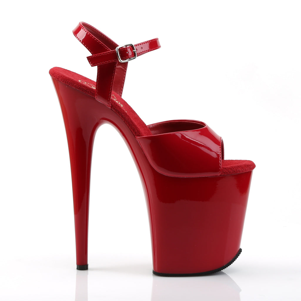 PLEASER - Flamingo - 809 - Rouge