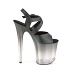 PLEASER - Flamingo - 822T Noir faux Cuir