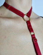 SORTE - Harnais Top Nice Rouge