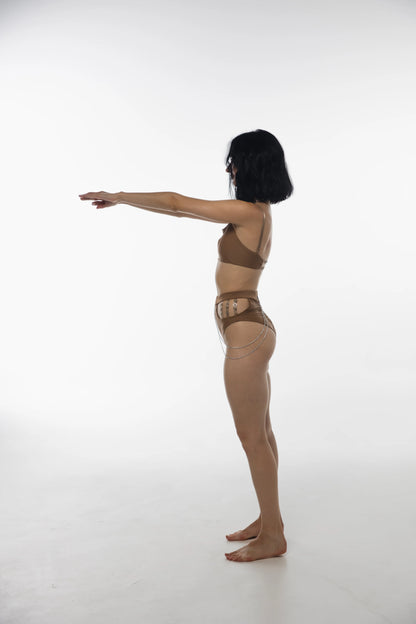 DRESSIN UP - Top Amoria - Cappuccino