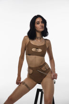 DRESSIN UP ART ATELIER - Top Amoria - Cappuccino