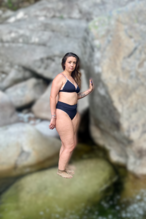 EXO WEAR - High Waist Bikini Bottoms