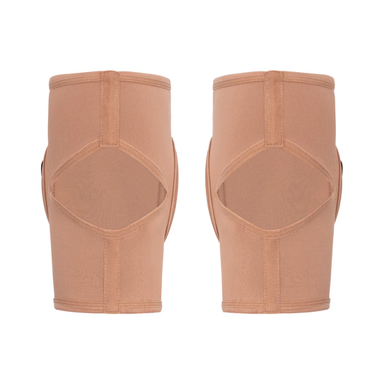 QUEEN WEAR - Classic Knee Pads - Nude Caramel