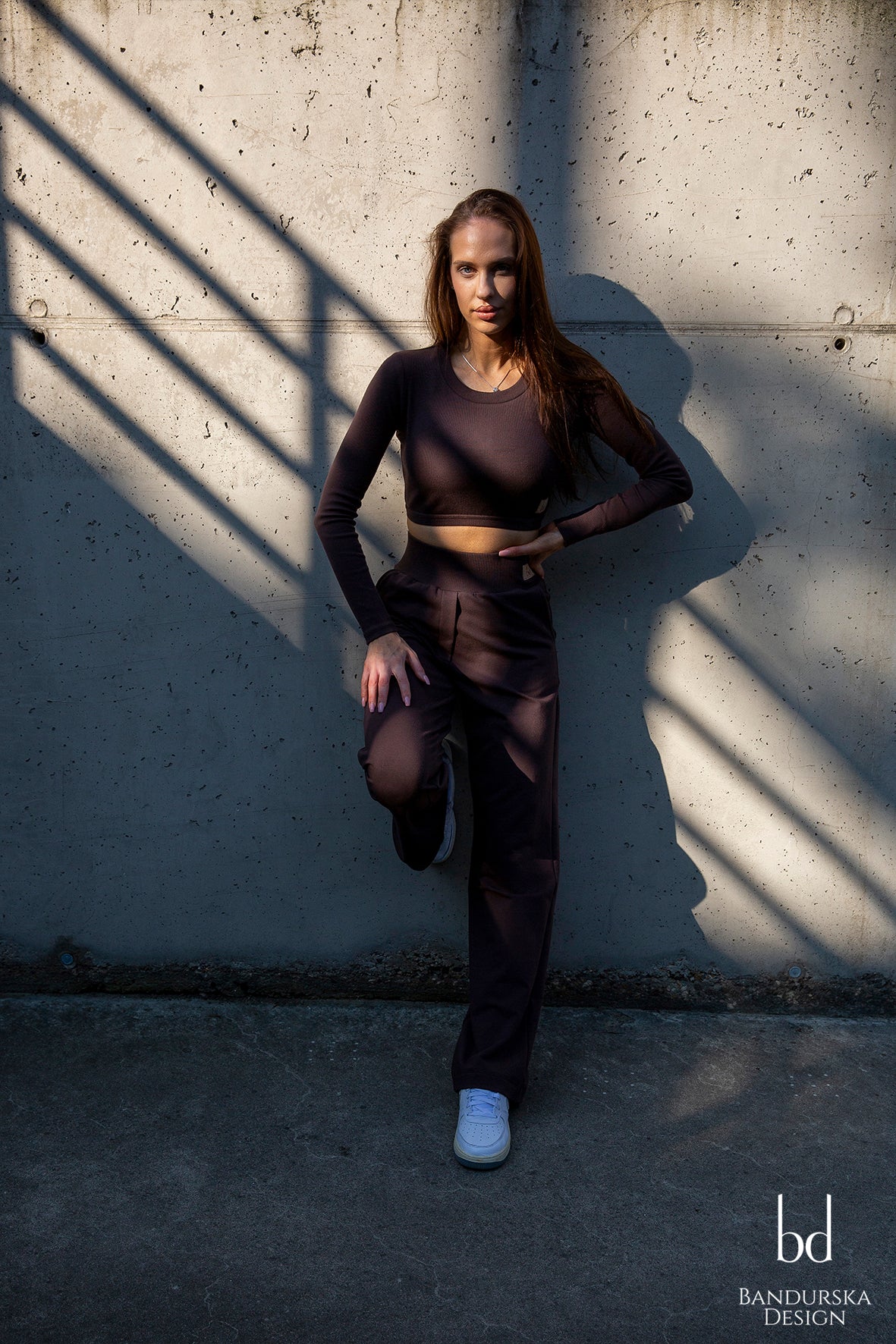 BANDURSKA DESIGN - Pantalon Dark Chocolate