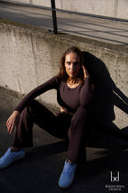 BANDURSKA DESIGN - Pantalon Dark Chocolate