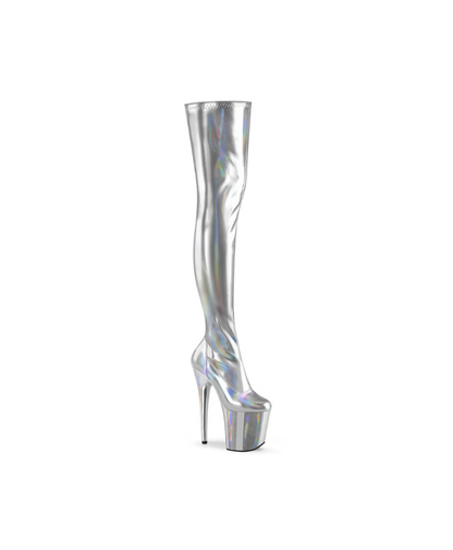 PLEASER - Flamingo - 3000HWR - Argenté