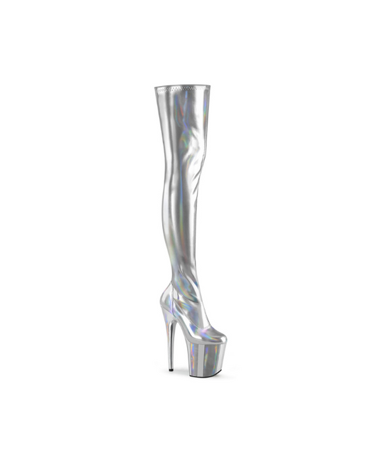 PLEASER - Flamingo - 3000HWR - Silver