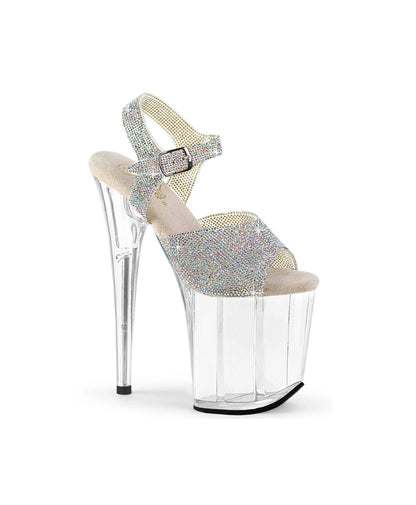 PLEASER - Flamingo - 808N - Rhinestone