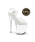 PLEASER - Flamingo - 808prem - Clear/Blanc