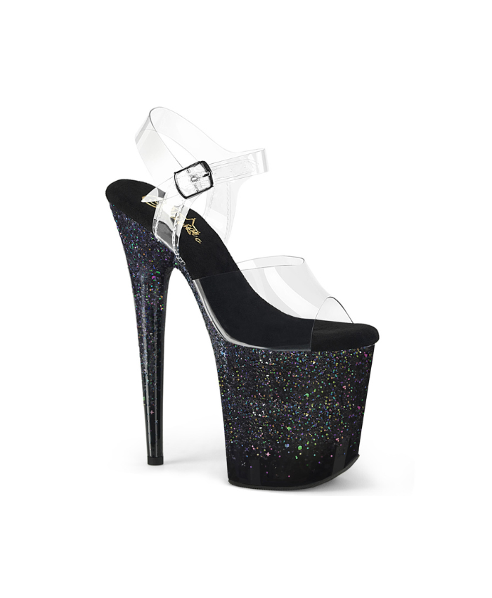 PLEASER - Flamingo - 808SS - Noir