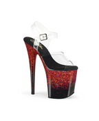 PLEASER - Flamingo - 808SS - Rouge