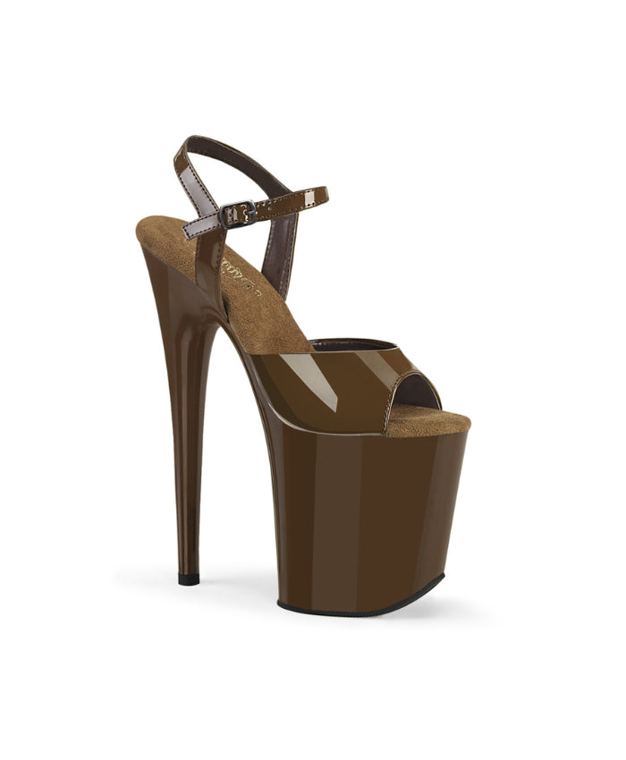 PLEASER - Flamingo - 809 - Marron