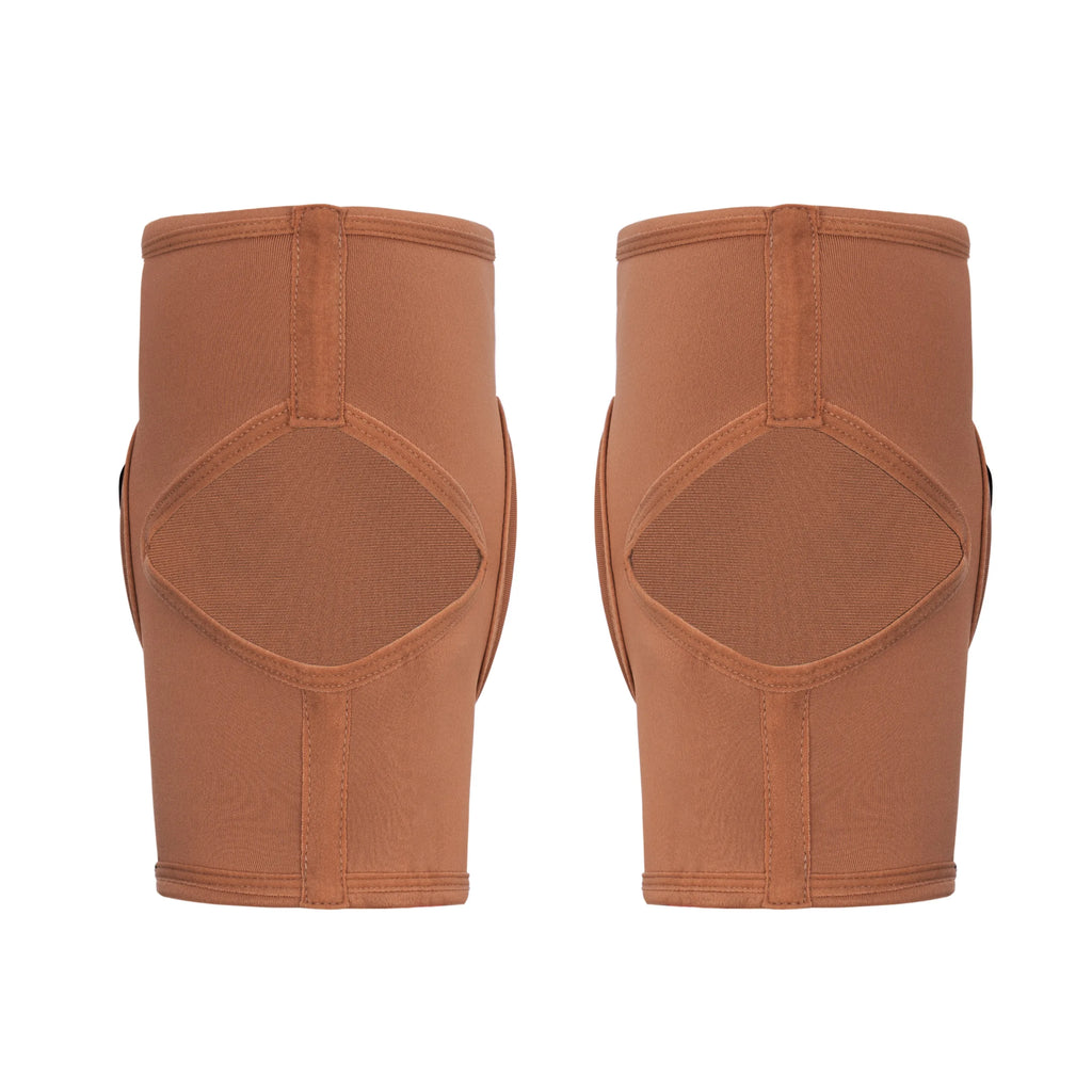 QUEEN WEAR - Genouillères classiques - Nude Moka