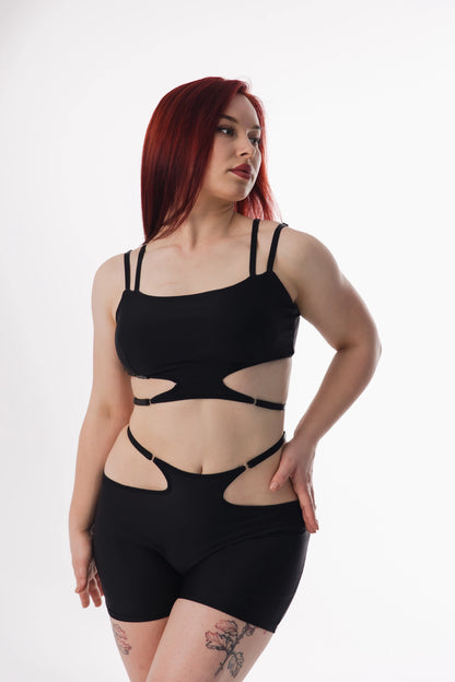 DRESSIN UP ART ATELIER - Top skadi - Noir