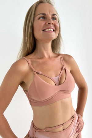 HARNA - Powder Pink Fierce Top